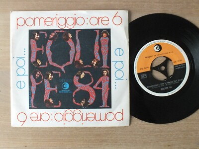 Equipe 84   Pomeriggio: Ore 6 / E Poi...  ITALY 1969    7'' Single  Vinyl  vg+