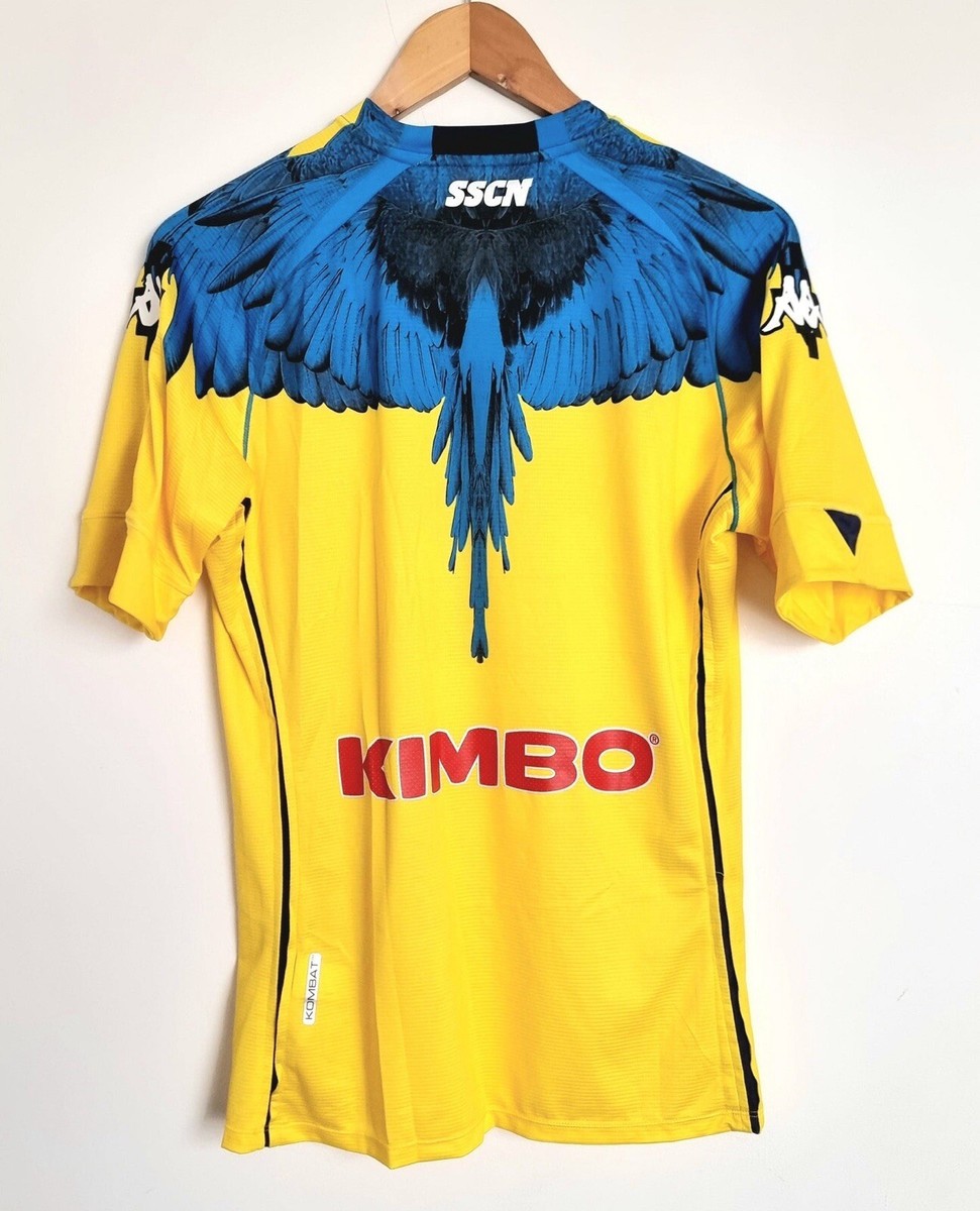 Yellow Burlon Ssc Napoli Jersey Tuta Napoli Kappa Burlon Tuta