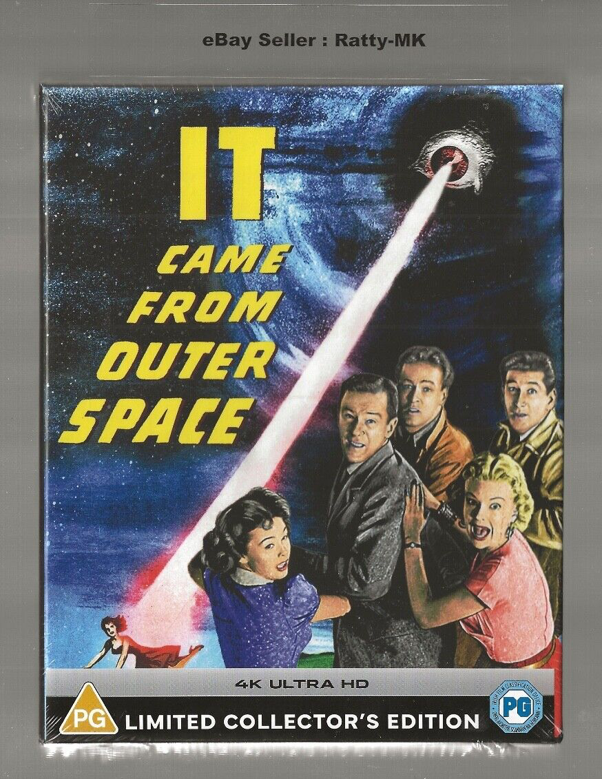 IT CAME FROM OUTER SPACE - UK COLLECTOR'S EDITION 4K BLU RAY STEELBOOK - NEW