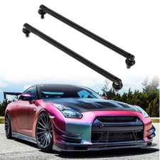 Adjustable Car Front Bumper Lip Splitter Strut Rod Tie Support Bars For Lexus