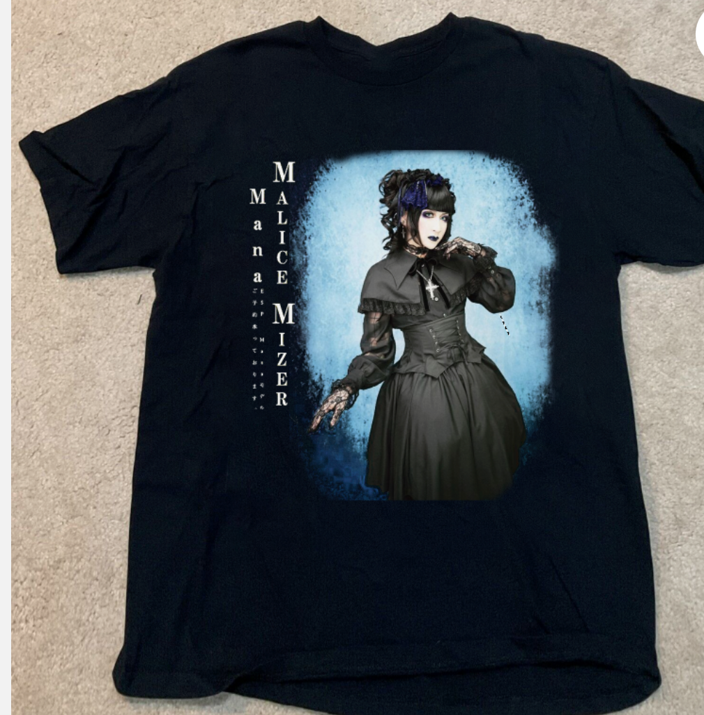 Mana Sama Malice Mizer Gift For Fan Full Size T-Shirt
