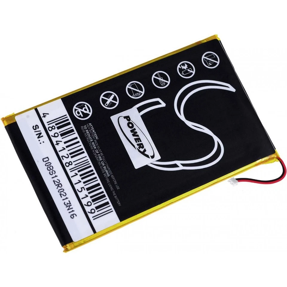 Batteria per e-book Tolino Vision 2 (anno 2014) 3,7V 1500mAh/5,6Wh Li-Polymer Sch