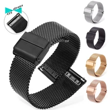 Milanese knit watch strap 12 13 14 15 16 17 19 20 21 22 23 24 mm