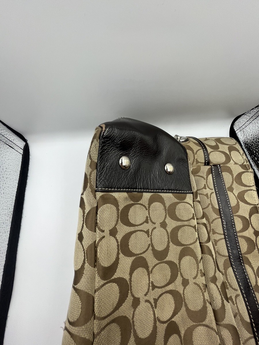 Coach Handbag Purse Strap Leather Hobo A1076 F14670 Brown Coach Handbag Purse Strap Leather Hobo A1076 F14670 Brown