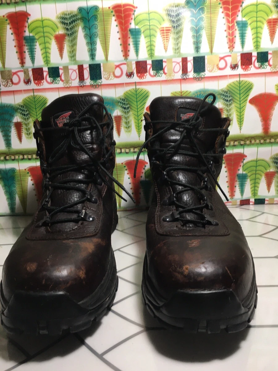 Steel toe shop boots redwing