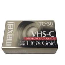 Maxell MAX203010 High Grade VHS-C Videotape Cassette NEW Camcorder
