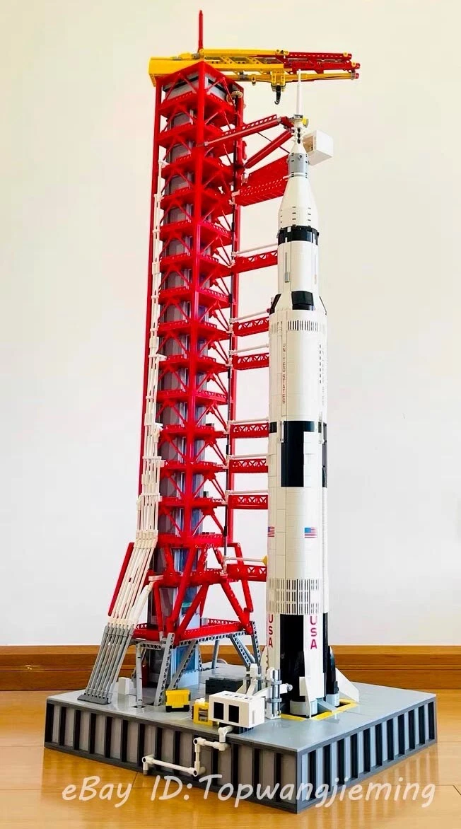 at føre taktik voks Apollo Saturn V LAUNCH Tower For LEGO NASA Apollo Saturn V 21309/92176  bricks | eBay