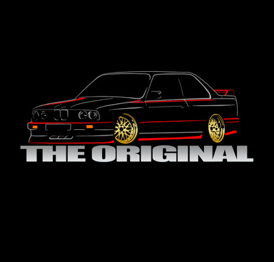E30 M3 T-Shirt Classic Drift Sport Auto Tuning 318 320 325 Tshirt S-5XL