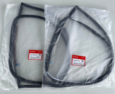 HONDA CIVIC EG4 EG6 Original Heck Viertel Glas Fenster Zierleiste Dichtung RH...