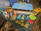 Vtg Fisher Price Little People Play Family Nursery School #929 Incomplete + Xtra