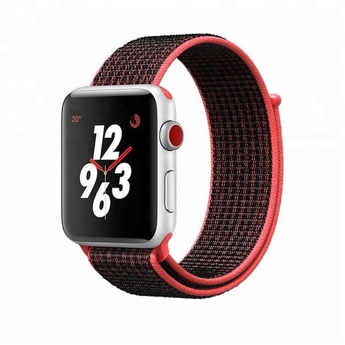 Woven Nylon Band for Apple Watch Sport Loop Series 6/5/4/3/2/1/SE 38/42/40/44mm - Picture 9 of 26