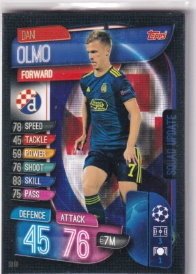 Topps Match Attax Extra CL 2019/20 SU 50 Dani Olmo Squad Update Rookie