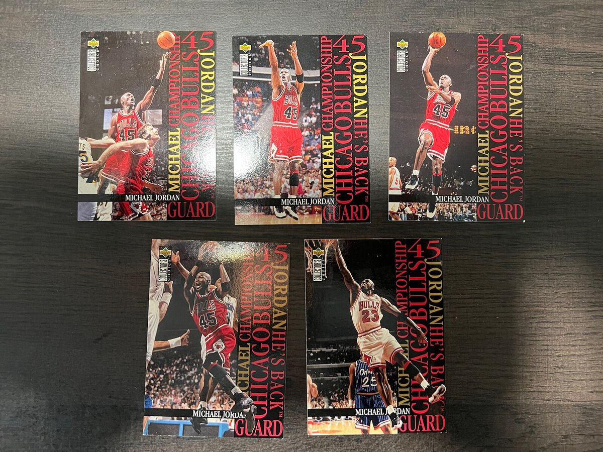 Michael Jordan 1995 Upper Deck Collectors Choice Basketball Michael Jordan 1995 Upper Deck Collectors Choice Basketball