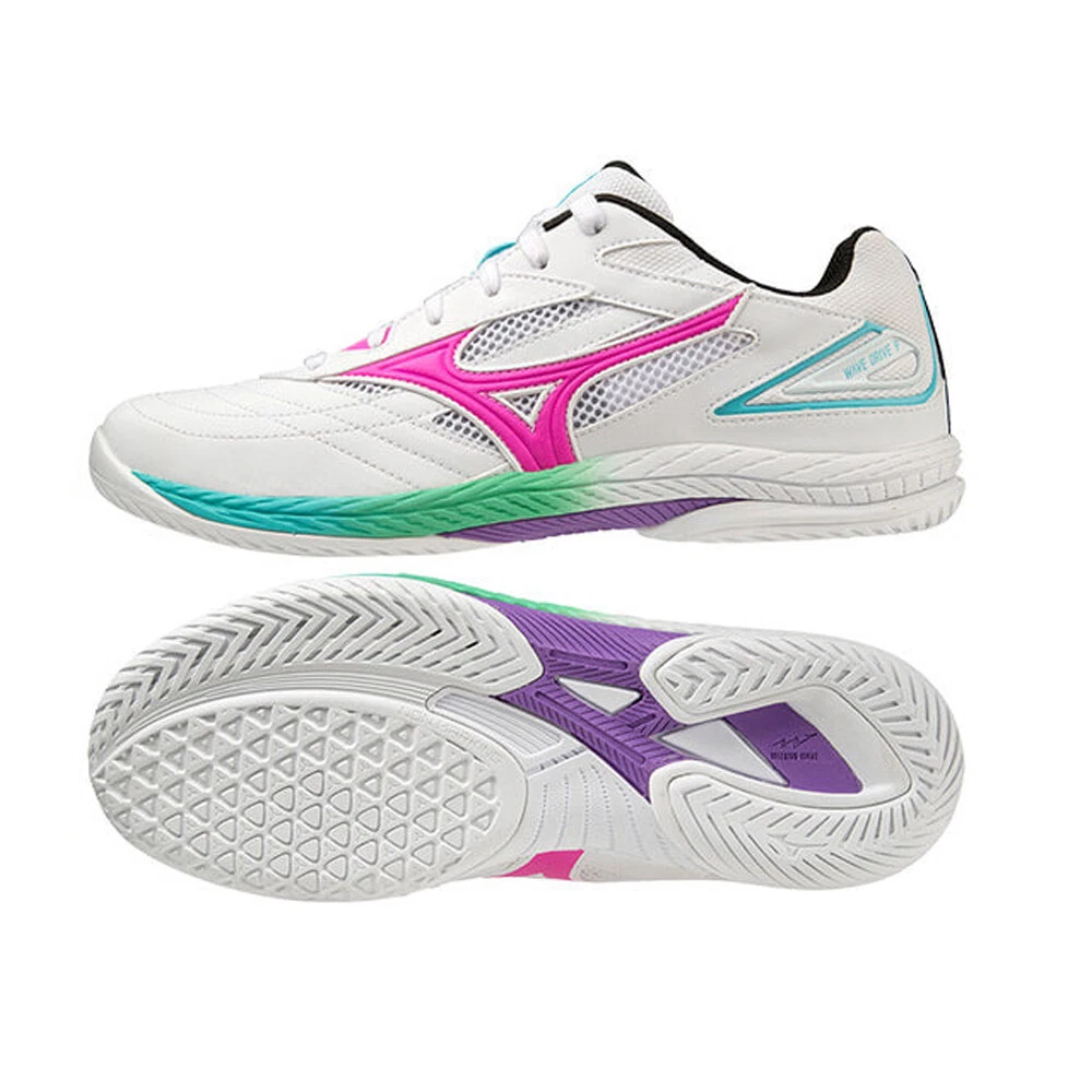 Mizuno Wave Drive 9 Table Tennis Shoes Unisex Indoor Shoes White NWT  81GA2205