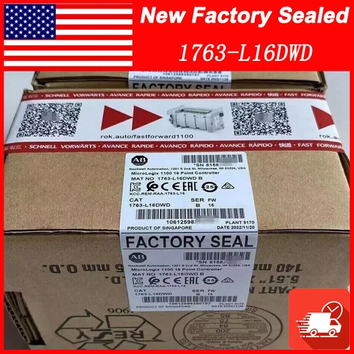 Controlador de 16 puntos Allen Bradley 1763-L16DWD MicroLogix 1100 1763 L16DWD NUEVO EE. UU. - Imagen 1 de 11
