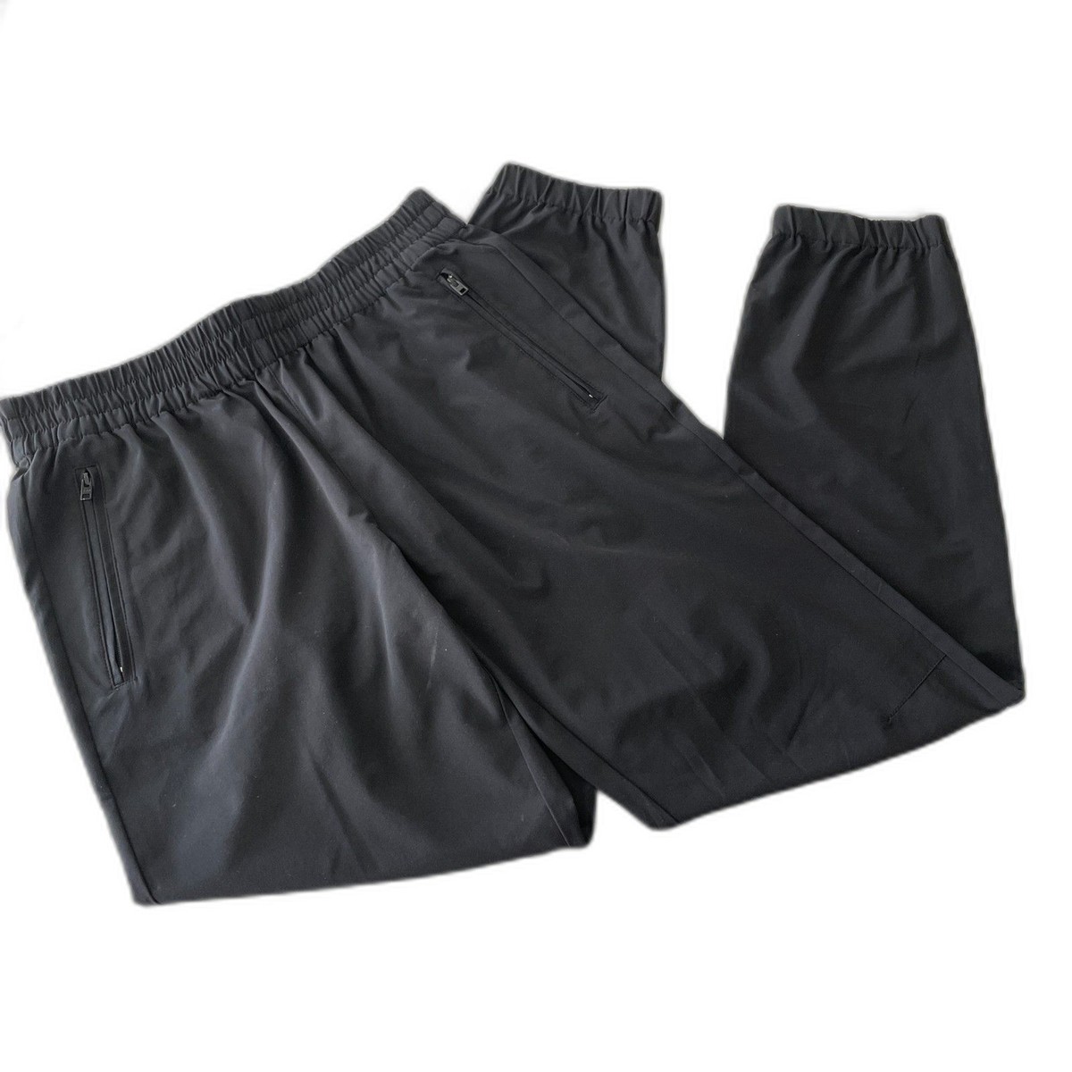 Tna Pull-on Straight Tapered Leg Jogger Pants Black Small UK