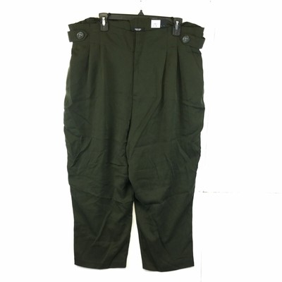 Simply Vera Women's Green Harem Pants XXL NWT