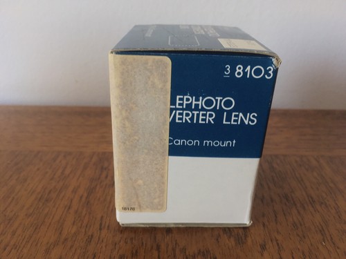 ***NEW*** VINTAGE Sears Auto 2X Telephoto Converter LENS 4E/MC - Picture 2 of 10