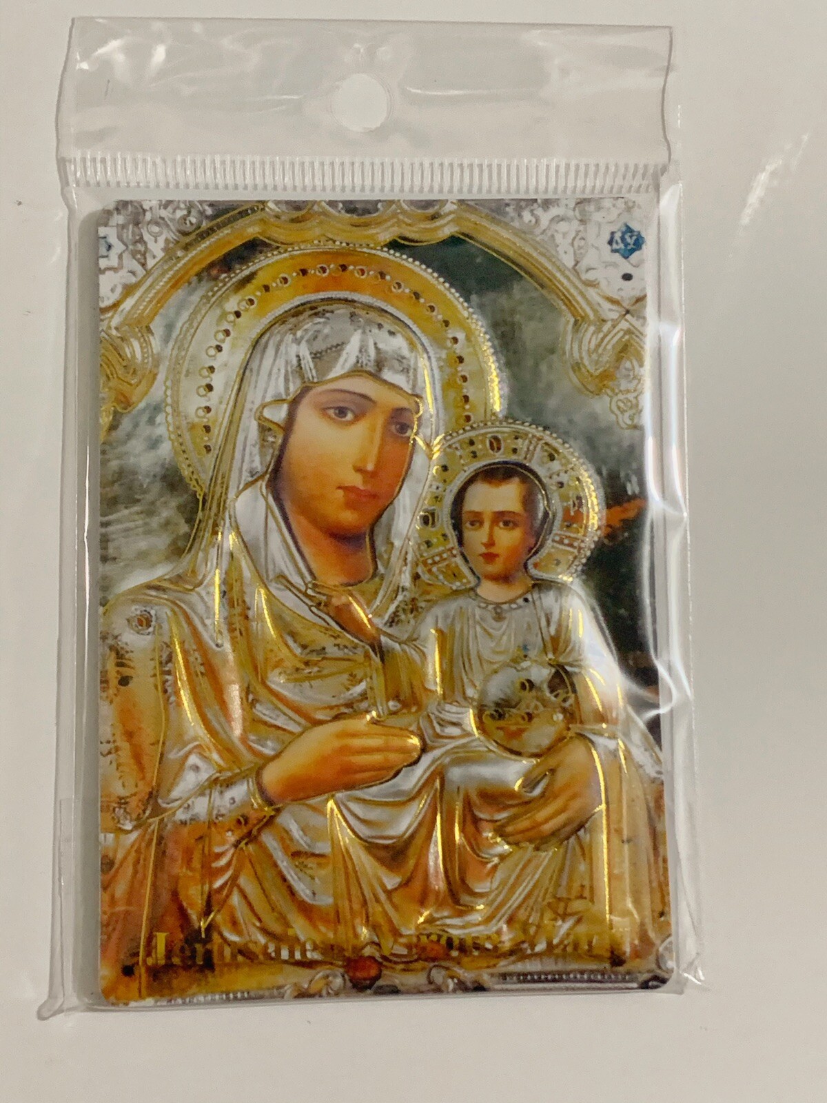POPULAR Orthodox Icon Fridge Magnet Theotokos Virgin Mary and Baby Jesus 5