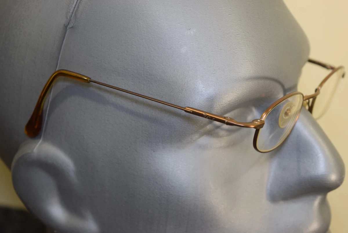 Vintage Ralph Lauren RL620 8ZF Slim Oval Brown Metal Eyeglasses Frames 46-18-130 Ralph Lauren Metal Oval Eyeglass Frames for sale | eBay main image 2