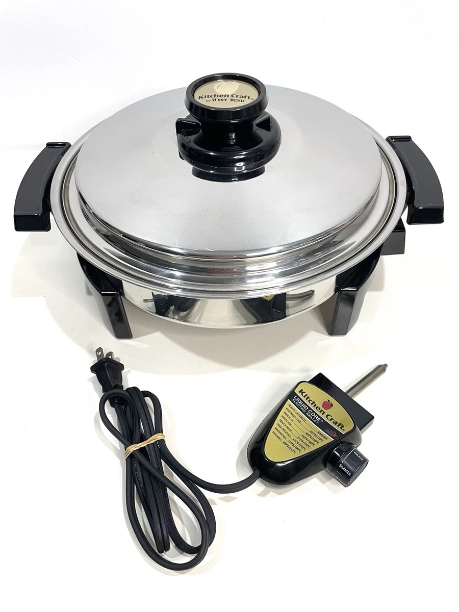 West Bend Stainless Steel Electric Skillets for sale | eBay