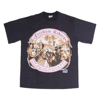 THAT DOG Freedom Riders Herren Biker T-Shirt Schwarz XL