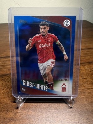 Topps 2025-26 UCC Morgan Gibbs-White Nottingham Forest #53 Blue /150