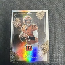 2025 Topps Chrome Football Joe Burrow Fortune 15 Refactor #F15-5 Bengals