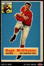 1956 Topps #50 Hugh McElhenny 49ers HOF Washington 2 - GOOD
