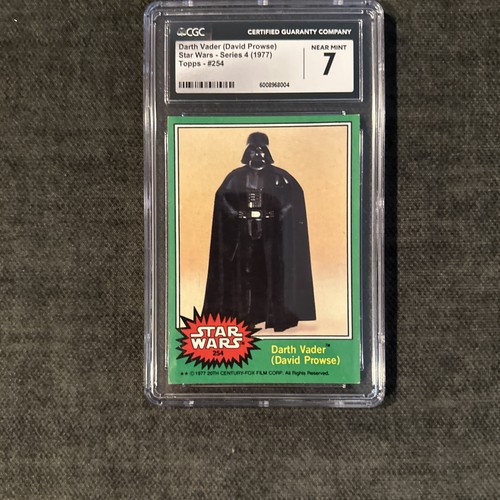 1977 Topps Star Wars #254 Darth Vader (David Prowse) — CGC 7