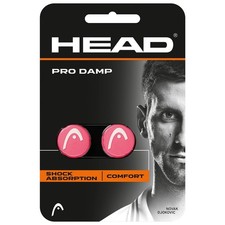 HEAD Pro Damp Tennis Racket Vibration Dampeners - One Size, Pink