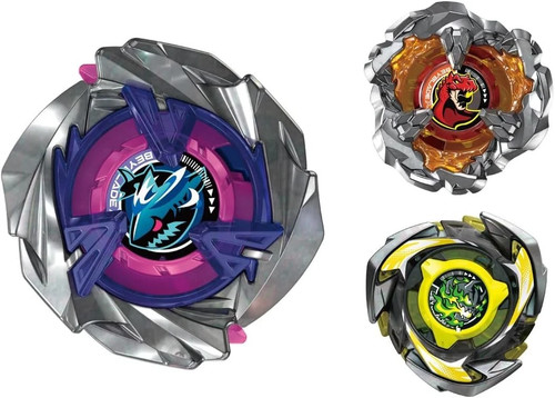 TAKARA TOMY BEYBLADE X UX-15 Shark Scale Deck Set - Picture 4 of 5