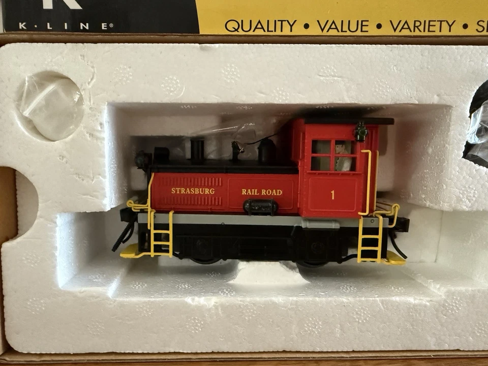 K-LINE #K2630-20 - Strasburg Railroad Plymouth Diesel Switcher - LN/Box - Image 3 of 4