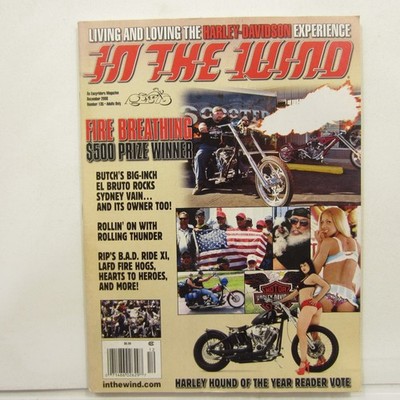 In the Wind Dec 2008 No 135 Rips BAD Ride XL, Harley Hounds Rolling Thunder XXII