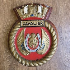HMS Cavalier British Royal Navy Ships Crest