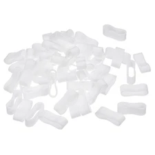 100Pcs Silicone Rubber Bands Rings Non-slip 15mm Dia 1mm Thick 7mm Width
