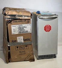 Nearly New $3,800 Ice-O-Matic GEMU090 Pearl Self Contained Ice Machine Maker