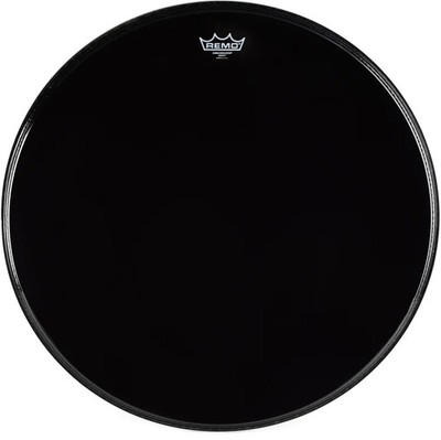 Remo Ambassador Bass Drumhead - 24'' - Ebony