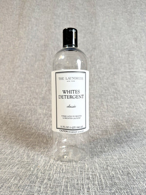 The Laundress EMPTY Plastic Bottle 32 oz   Whites Detergent