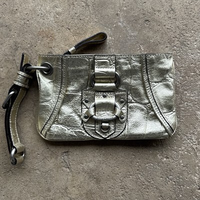 Vintage Golden Juicy Couture Mini Clutch Bag
