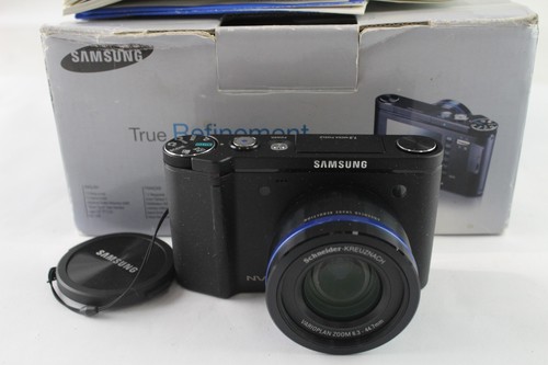 Samsung NV5 Digitale Kompaktkamera mit Schneider Kreuznach 7x optischem Zoomobjektiv