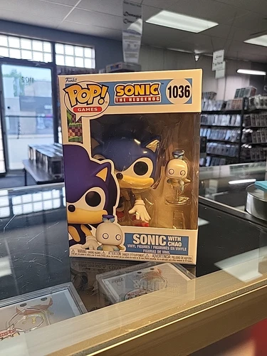 Funko Pop! Vinyl: Sonic the Hedgehog Sonic with Chao #1036 Ships With Protector 