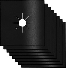 Gas Stove Burner Covers Square Heat-Resistant Oil-Proof Reusable Stove Protector