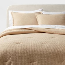 Washed Waffle Weave Comforter and Sham Set - Threshold