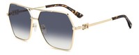 Dsquared2 Sonnenbrillen D2 0206/S 000/08 Gold Blau Damen