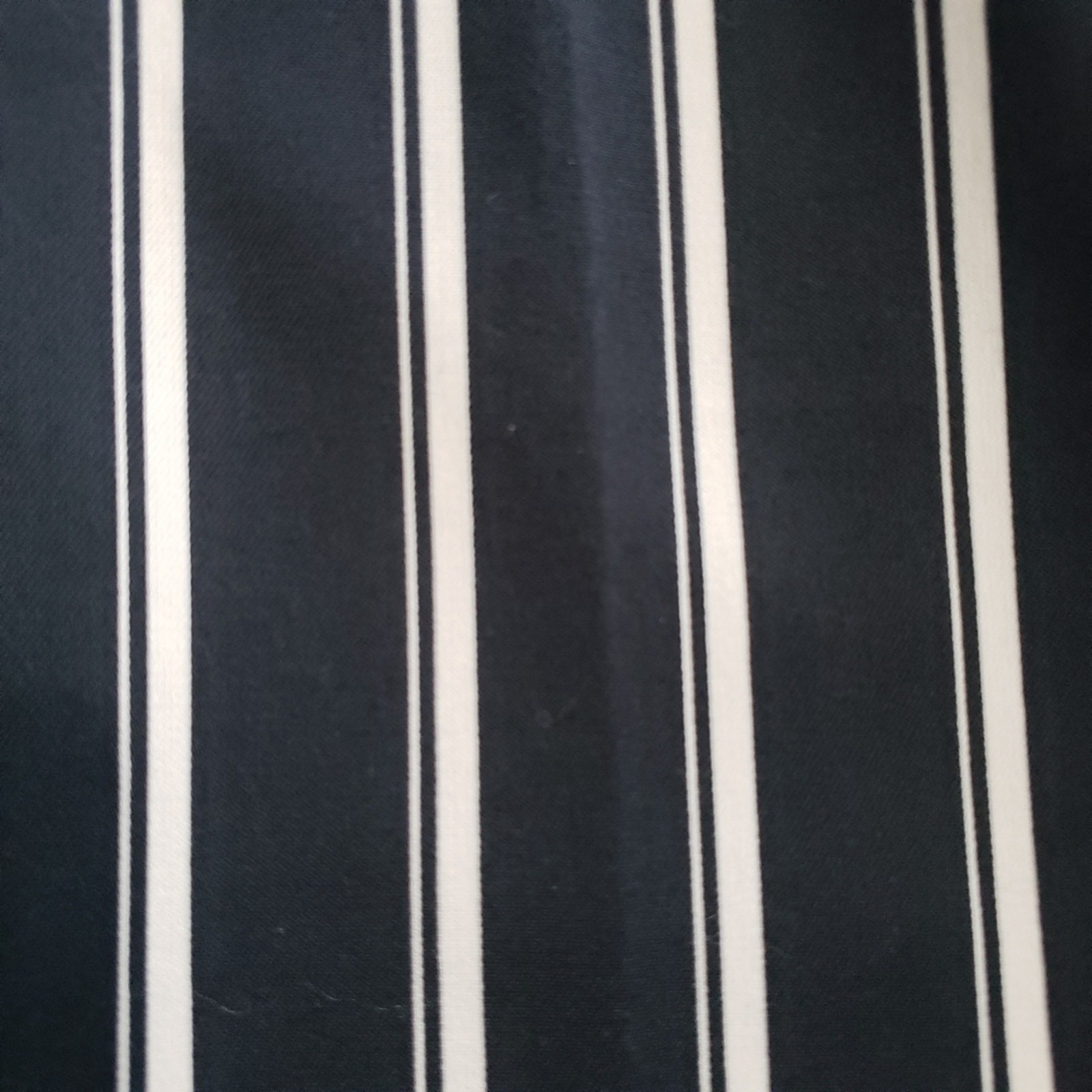 NEW Paperbag High Rise Belted Striped Ankle Pants by H&M Size 6 Navy Blue White thumbnail 7