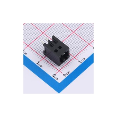 (10Stk.)DB2EVC-2.54-2P-BK P=2.54mm