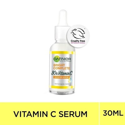 Garnier Bright Complete VITAMIN C 30X Booster Face Serum 30ml