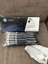 HP Q2612A Black Toner Cartridge Open Box