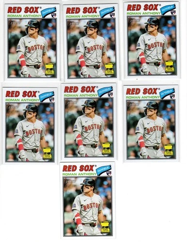 2026 Topps Series One & Heritage Roman Anthony Boston Red Sox Rookie Card